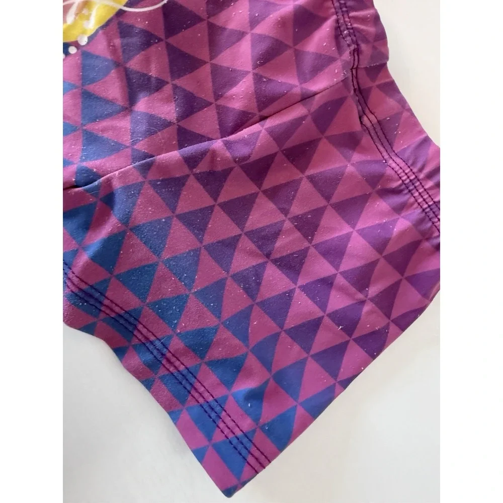 Disney Elite GK CM Compression‎ Shorts Gymnastics Dance Cheer Pink Belle Beauty